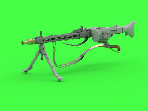 MASTER GM-35-024 1/35 MG-42 - German Machine Gun (7.92mm) - complete gun incl. brass, resin and PE parts (1pc)
