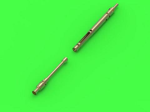 MASTER GM-35-027 1/35 MG-34 "Panzerlauf" - German machine gun - armored version for tanks - full length gun barrels (2pcs)