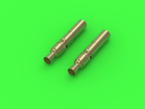 MASTER GM-35-028 1/35 MG-34 - German machine gun barrel tips (turret mount) (2pcs)