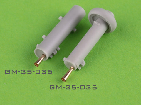 MASTER GM-35-035 1/35 Polish light tank 7TP - twin turret - MG wz.30 (unarmored gun barrel) & signal horn (for IBG kit)