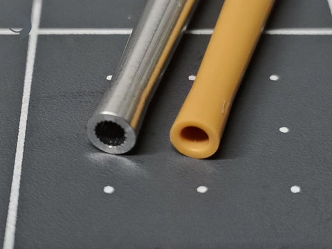 MASTER GM-35-038 1/35 M3 Lee/Grant - 75mm M2 L/31 (short) & 37mm M6 gun barrels (for I Love Kit model)