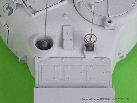 MASTER GM-35-057 1/35 British antennas for Wireless Set No.19 - used on AFV between 1940 and 1950's