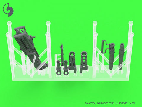MASTER GM-35-062 1/35 Browning M2HB .50 cal (12,7mm) - machine gun - WWII and Cold War version