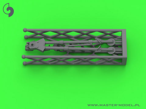MASTER GM-35-065 1/35 Folded M3 tripod for Browning M2HB .50 cal machine gun (1pc)