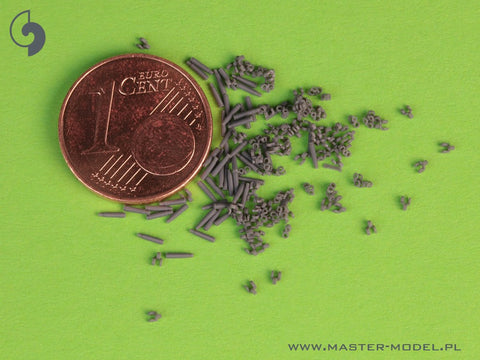 MASTER GM-35-066 1/35 Belt links and empty shells for Browning M2 .50 cal machine gun (150pcs+150pcs)