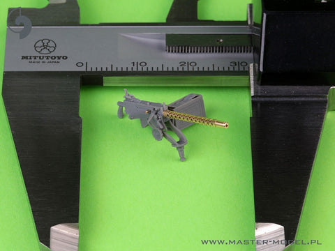 MASTER GM-35-092 1/35 Browning M1919 - E6160 mount - used e.g. on M4 Sherman tank or T17E1 Staghound Light Armored Car