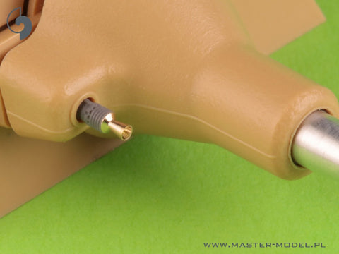 MASTER GM-35-095 1/35 Sd.Kfz. 234/2 Puma - 50mm KwK39 L/60 gun barrel & MG-42 tip for mantlet (for MiniArt, RFM, Dragon kit)