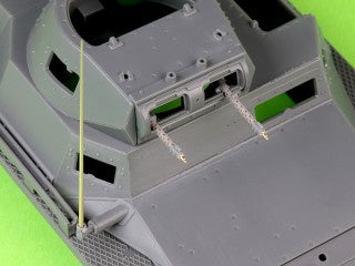 MASTER GM-35-099 1/35 PzKpfw I - MG-13K gun barrels & antenna (for Tamiya, Dragon, Tristar and other kits)