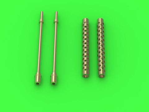 MASTER GM-72-001 1/72 Browning M1919 .30 cal machine gun barrels (2pcs)