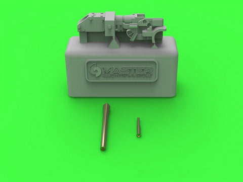 MASTER GM-72-015 1/72 Japanese Type 95 Ha-Go light tank - 37mm Type 94 gun barrels with resin mount (for IBG kit)