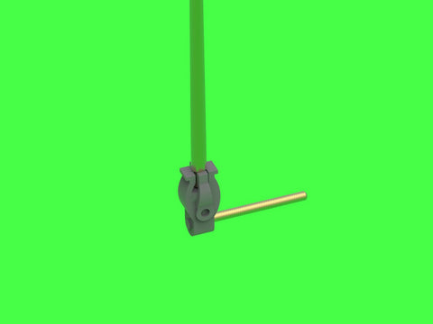 MASTER GM-72-017 1/72 German WWII folding 2m rod antenna (for early PzKpfw II-IV) (1pc)