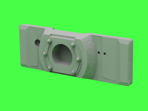 MASTER GM-72-023 1/72 PzKpfw VI Tiger I - gun mantlets - 3 optional types - to be used with gun barrels from sets GM-72-021 & GM-72-022