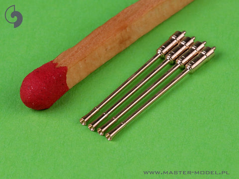 MASTER GM-72-047 1/72 German 2cm L/65 Flak 38 and Flakvierling 38 gun barrels (4pcs)