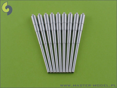 MASTER SM-350-016 1/350 USN 16in/45 (40,6 cm) Mark 6 barrels - for turrets without blastbags (9pcs)
