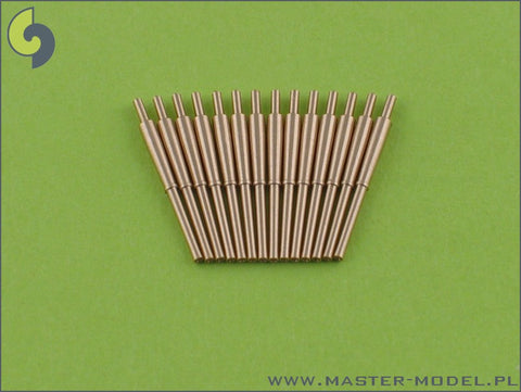 MASTER SM-350-018 1/350 British 4in/45 (10.2 cm) QF HA Marks XVI barrels (14pcs)