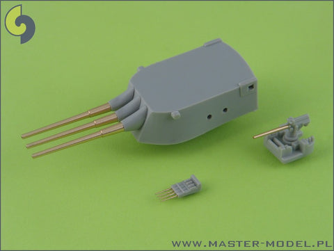 MASTER SM-350-027 1/350 USS San Francisco CA-38 (1942) armament - 8" (9pcs), 5" (8pcs), 1,1" (16pcs)