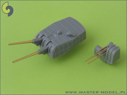 MASTER SM-350-031 1/350 IJN Takao (1942) armament - 20cm (10pcs), 12,7cm (8pcs) barrels (with recoil cylinders)