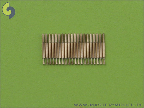 MASTER SM-350-038 1/350 Vickers .50 cal machine gun barrels (20pcs) - standard British AA weapon prior to the Oerlikon