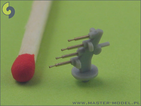 MASTER SM-350-038 1/350 Vickers .50 cal machine gun barrels (20pcs) - standard British AA weapon prior to the Oerlikon