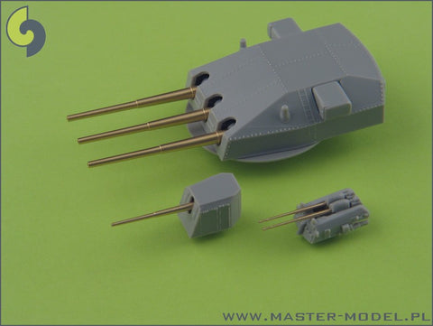 MASTER SM-350-044 1/350 Admiral Graf Spee armament - 280mm (6pcs), 150mm (8pcs), 105mm (6pcs) barrels