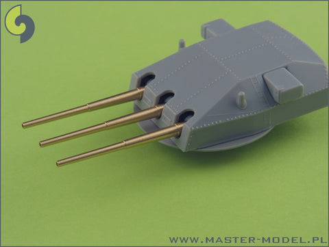 MASTER SM-350-044 1/350 Admiral Graf Spee armament - 280mm (6pcs), 150mm (8pcs), 105mm (6pcs) barrels