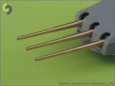 MASTER SM-350-044 1/350 Admiral Graf Spee armament - 280mm (6pcs), 150mm (8pcs), 105mm (6pcs) barrels