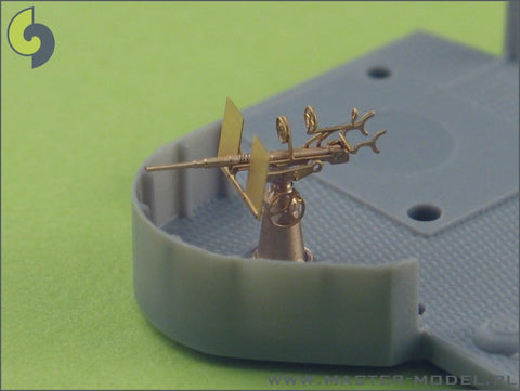 MASTER SM-350-050 1/350 Oerlikon 20mm USN type - complete three dimensional gun, turned and etched elements (20pcs)