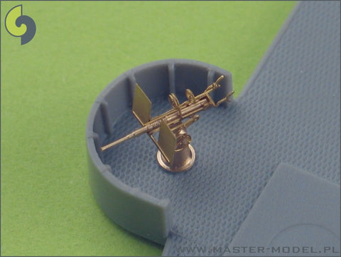 MASTER SM-350-050 1/350 Oerlikon 20mm USN type - complete three dimensional gun, turned and etched elements (20pcs)
