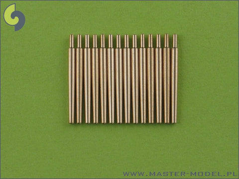 MASTER SM-350-051 1/350 USN 5’’/25 (12.7 mm) barrels (14pcs) - many USN battleship and cruiser classes in 1920s to 1940s