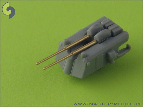 MASTER SM-350-057 1/350 Scharnhorst armament - for turrets without blastbags - 280mm (9pcs), 150mm (12pcs), 105mm (14pcs) barrels