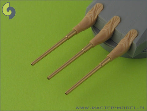 MASTER SM-350-058 1/350 Scharnhorst armament - for turrets with blastbags - 280mm (9pcs), 150mm (12pcs), 105mm (14pcs) barrels