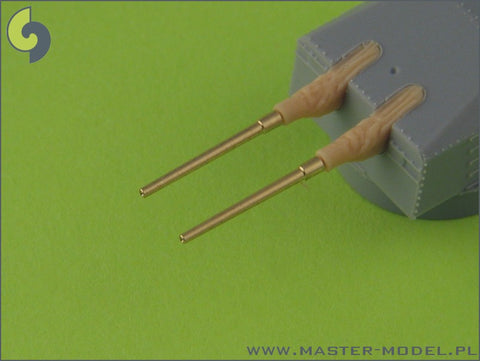 MASTER SM-350-058 1/350 Scharnhorst armament - for turrets with blastbags - 280mm (9pcs), 150mm (12pcs), 105mm (14pcs) barrels