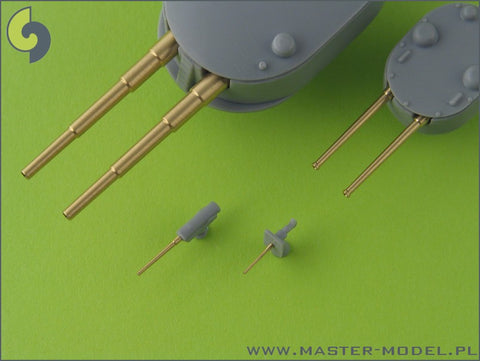 MASTER SM-350-059 1/350 Russian battleship Borodino armament - 305mm (4pcs), 152mm (12pcs), 75mm (20pcs), 47mm (20pcs)