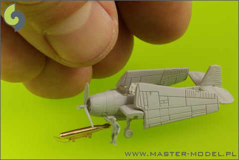 MASTER SM-350-072 1/350 USN Airborne torpedoes Mark 13 (22.4in) with trolleys - early type (10pcs)