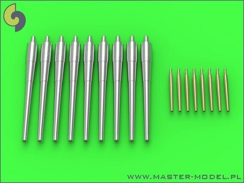 MASTER SM-350-075 1/350 USS Indianapolis CA-35 (1945) armament - 8in (9pcs), 5in (8pcs) barrels - fits Academy model