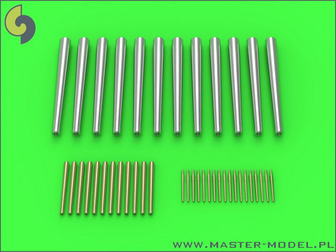MASTER SM-350-076 1/350 SMS Viribus Unitis armament - 305mm (12pcs), 150mm (12pcs) barrels, 70mm (18pcs) barrels - fits Combrig model