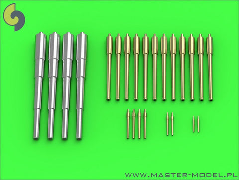 MASTER SM-350-085 1/350 Russian battleship Tsesarevich (1917) armament - 305mm (4pcs), 152mm (12pcs), 75mm (4pcs), 45mm (2pcs), 37mm (2pcs) barrels