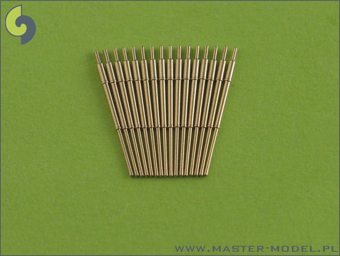 MASTER SM-700-012 1/700 British 5,25in (133mm) QF Mark I barrels (16pcs) - King George V, Dido and Vanguard classes