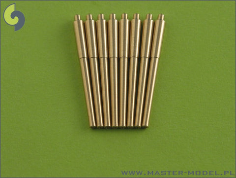 MASTER SM-700-013 1/700 British 15in/42 (38.1cm) Mark I - for turrets without blastbags (8 psc) - Queen Elizabeth, Revenge, Repulse, Hood, Vanguard classes