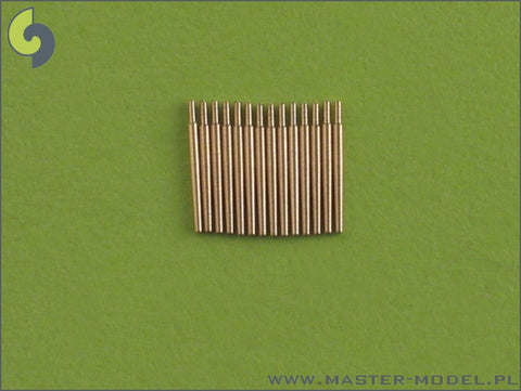 MASTER SM-700-017 1/700 USN 5’’/25 (12.7 mm) barrels (14pcs) - many USN battleship and cruiser classes in 1920s to 1940s