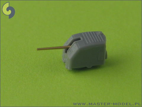 MASTER SM-700-022 1/700 USN 5in/38 (12.7 cm) Mark 12 barrels - for turrets without blastbags (20pcs) - most USN warships of WW II