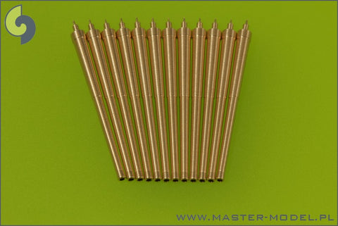 MASTER SM-700-038 1/700 USN 14in/45 (35,6 cm) (12 pcs) - New York (B-34), Nevada (B-36) and Pennsylvania (B-38) classes - fits to USS Arizona model