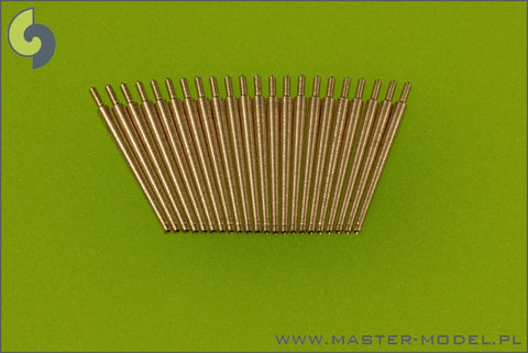 MASTER SM-700-039 1/700 USN 5in/51 (12,7 cm) (22 pcs) - many USN warships - fits to USS Arizona model