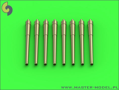 MASTER SM-700-041 1/700 USN 16in/45 (40,6 cm) Mark 1 barrels – for turrets with blastbags (8pcs) – USS Colorado, USS Maryland, USS West Virginia