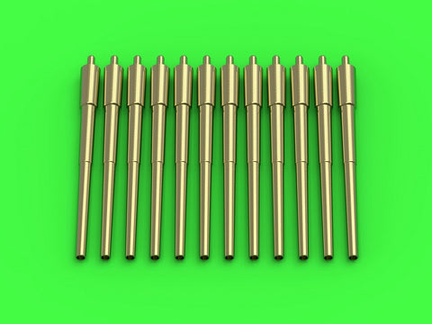 MASTER SM-700-053 1/700 German 30,5cm/50 (12in) SK L/50 barrels (12pcs) - Helgoland, Kaiser, König and Derfflinger classes