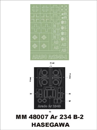 Montex MM48007 1/48 Arado Ar234B2