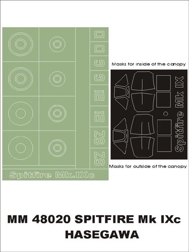 Montex MM48020 1/48 Spitfire Mk IXc