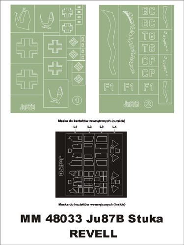 Montex MM48033 1/48 Ju – 87 B