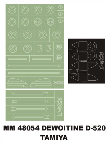 Montex MM48054 1/48 D-520