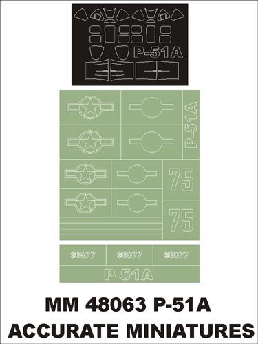 Montex MM48063 1/48 P-51A